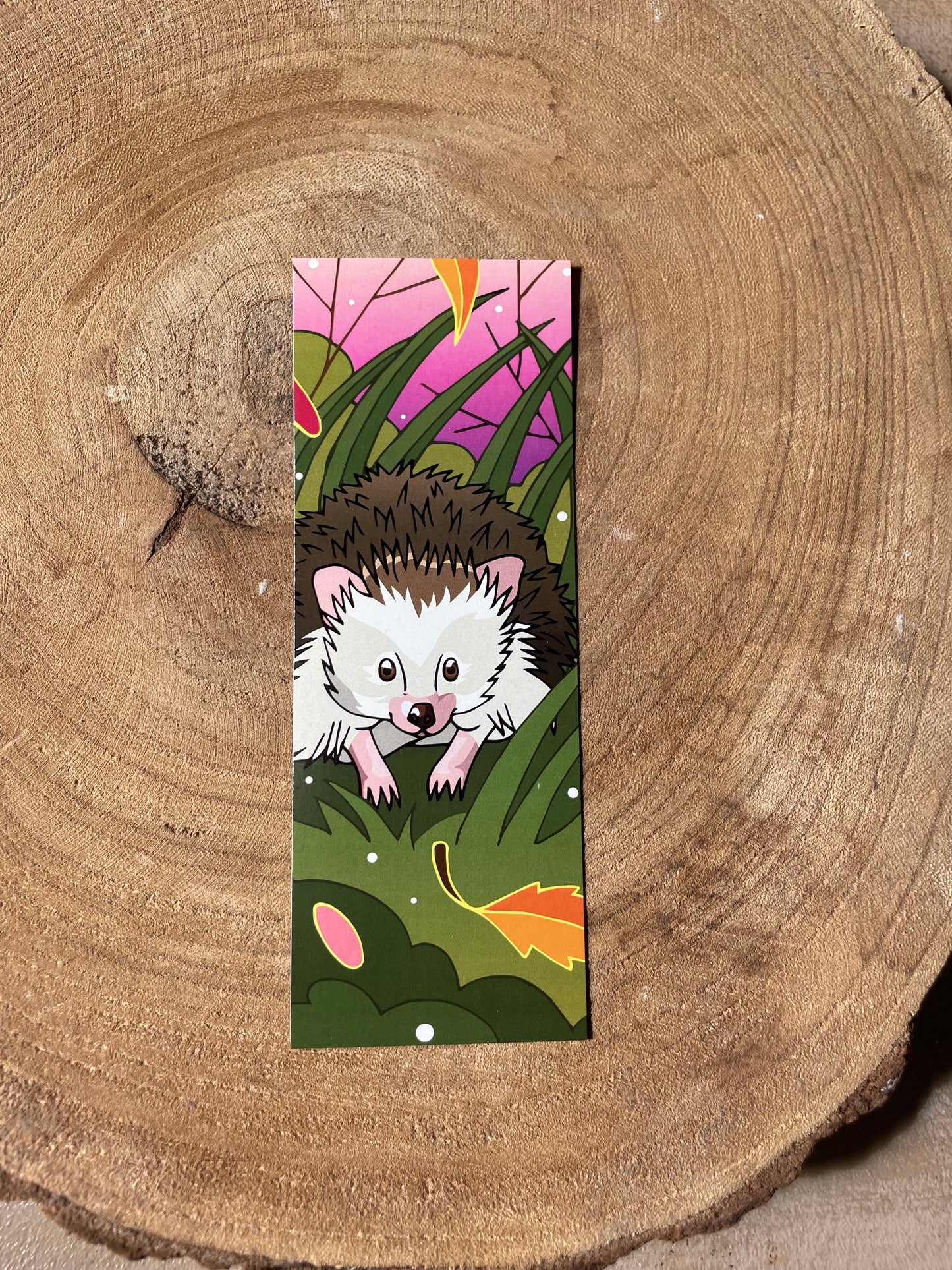 Marque-page "petite boule piquante"